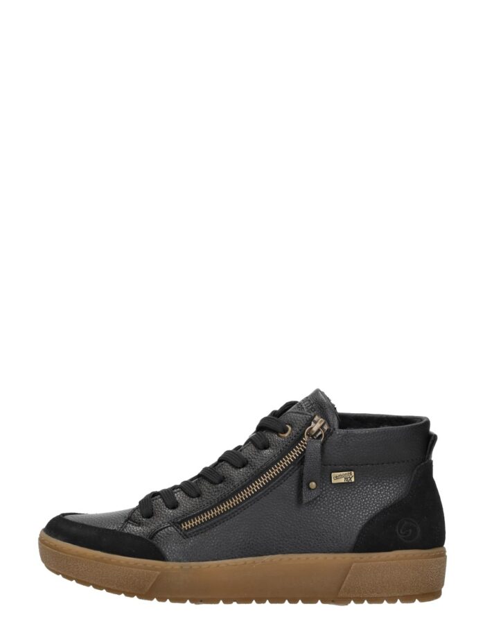 Remonte Veterschoenen Hoog – Zwart