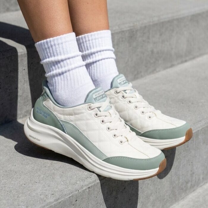 Skechers Slip-ins Cozy Fit Sneakers groen