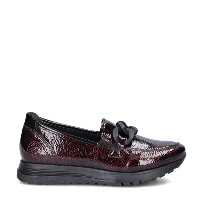 Rieker mocassins & loafers – Rood