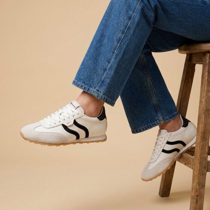 Tamaris Sneakers wit Leer
