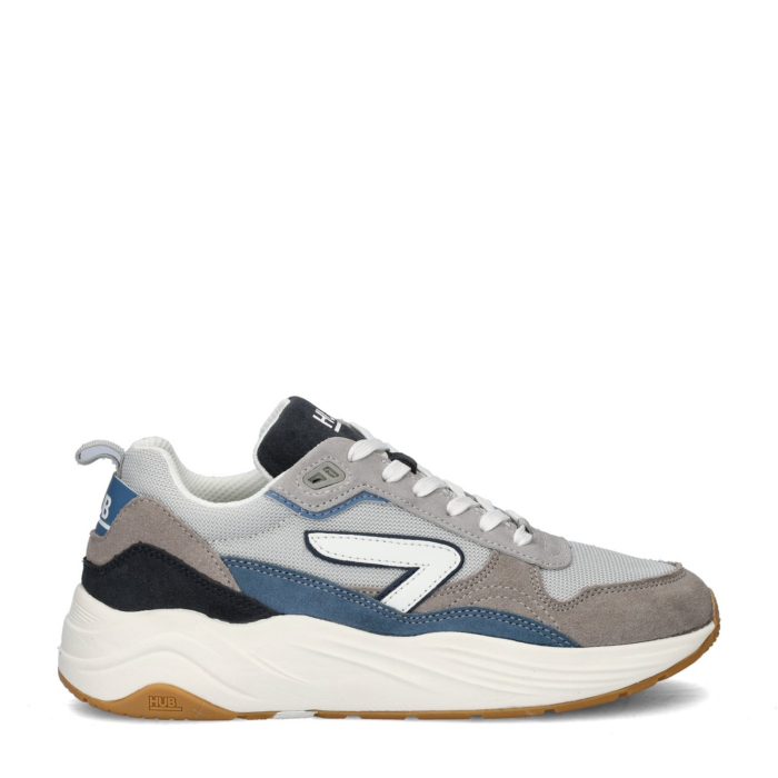 Hub Glide lage sneakers – Blauw