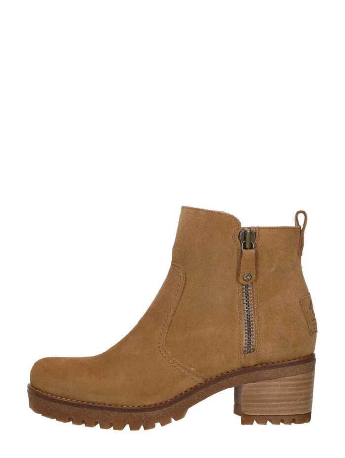 Panama Jack Pauline rits- & gesloten boots – Cognac