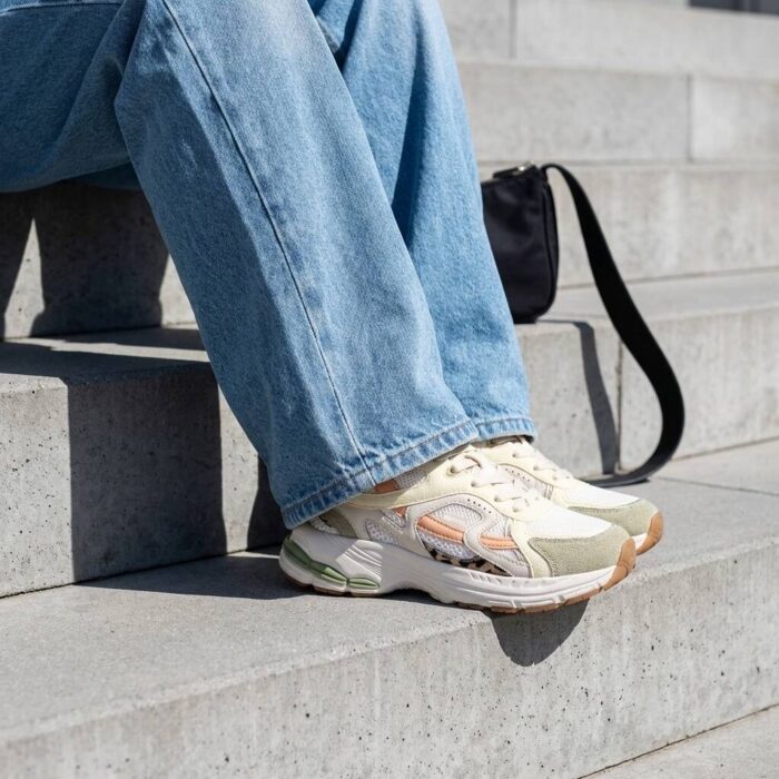 POSH by Poelman Posh Sneakers groen Synthetisch