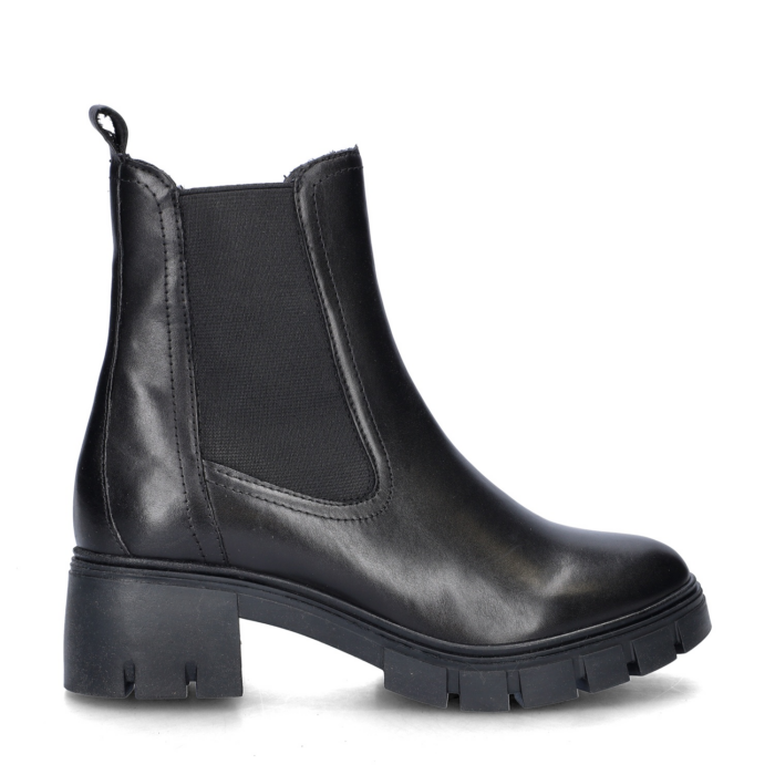 Nelson chelseaboots – Zwart