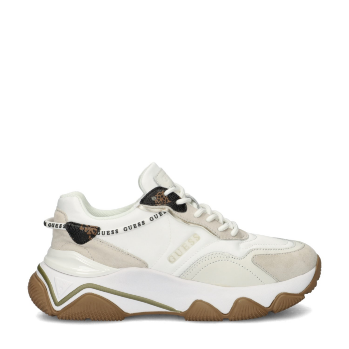 Guess Micola lage sneakers – Beige