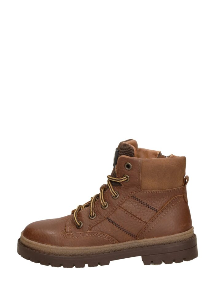 Keq Veterschoenen Hoog – Cognac