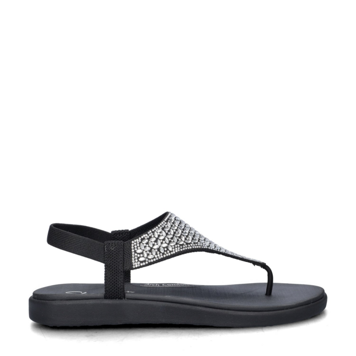 Skechers Meditation Luxe sandalen – Zwart