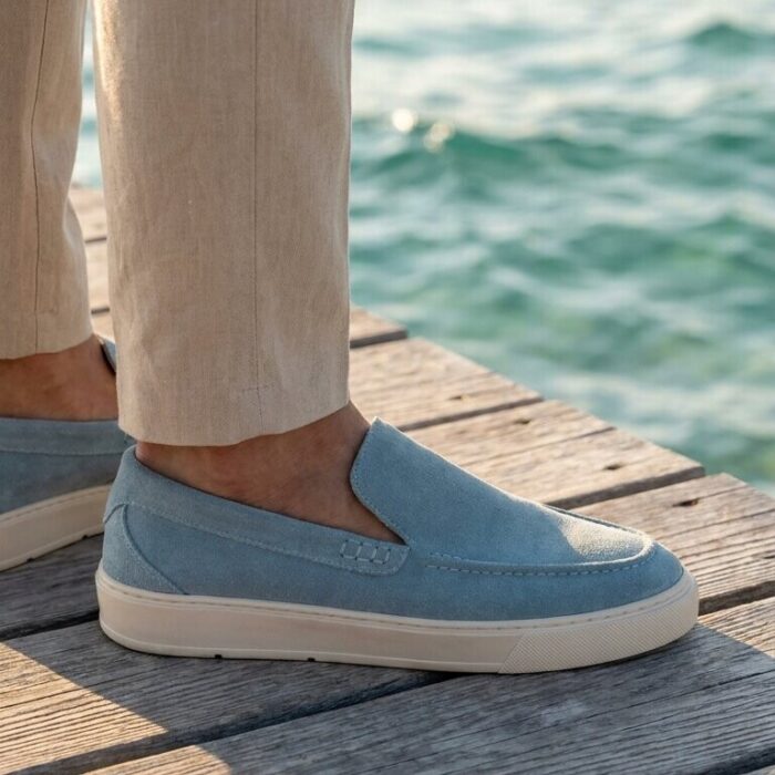 Vertice Loafer blauw Suéde