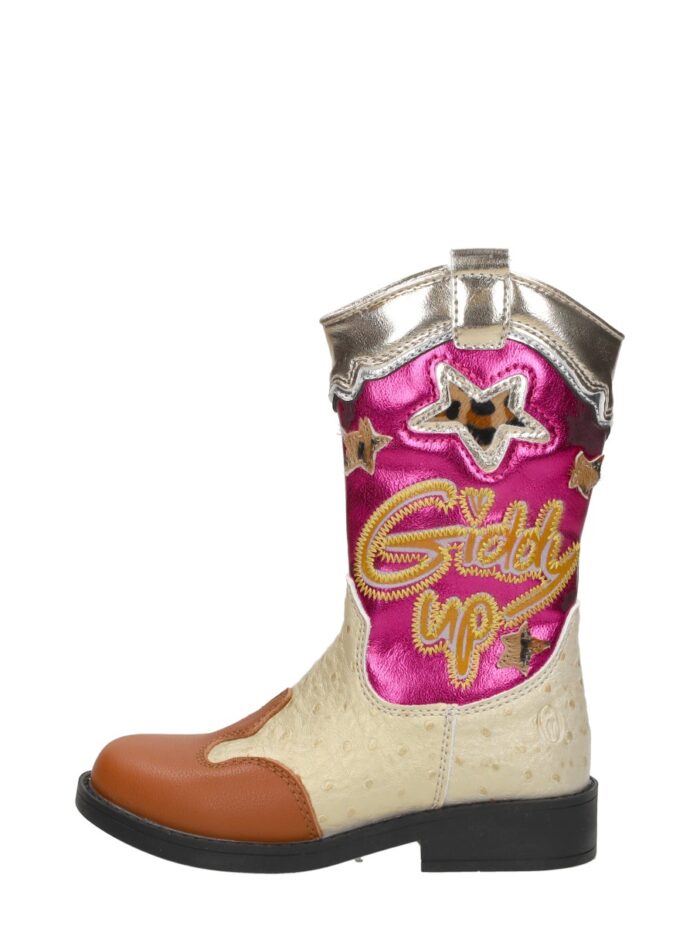 Shoesme Enkellaarsjes – Goudkleur