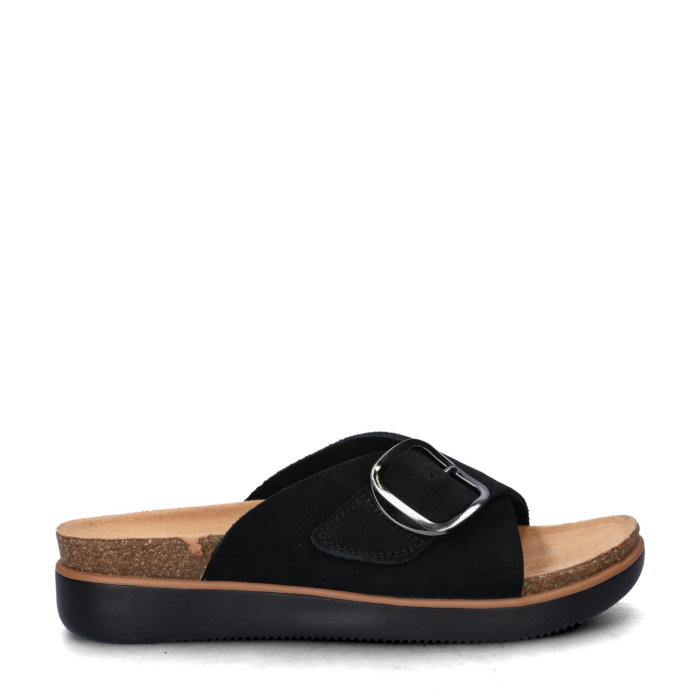 Skechers Lifted Comfort slippers – Zwart