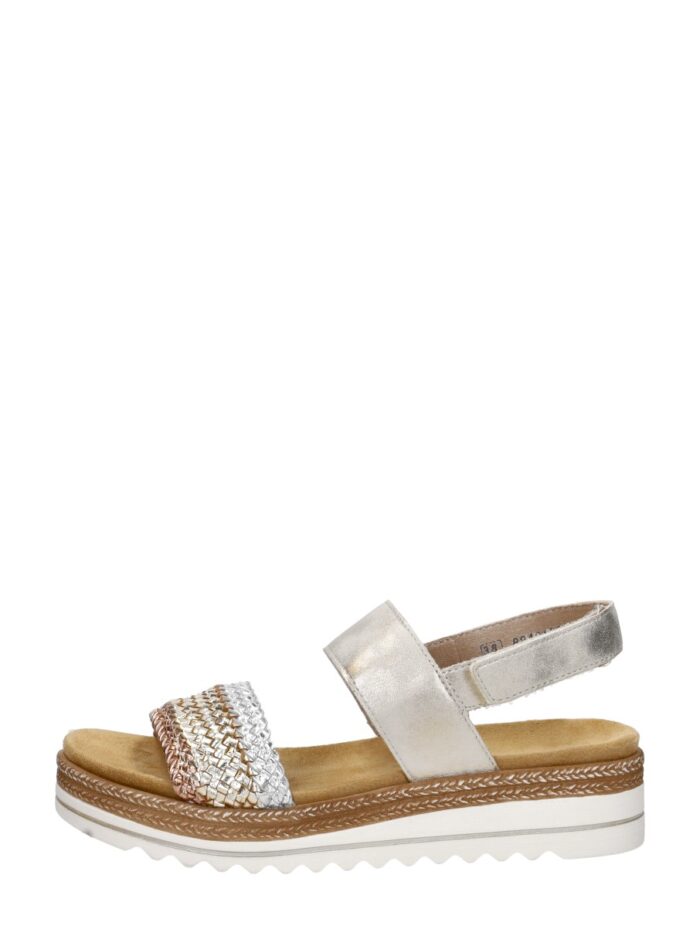 Remonte Sandalen Plat – Goudkleur
