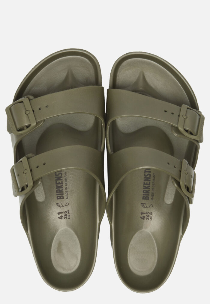 Birkenstock Arizona Slippers groen Eva Small