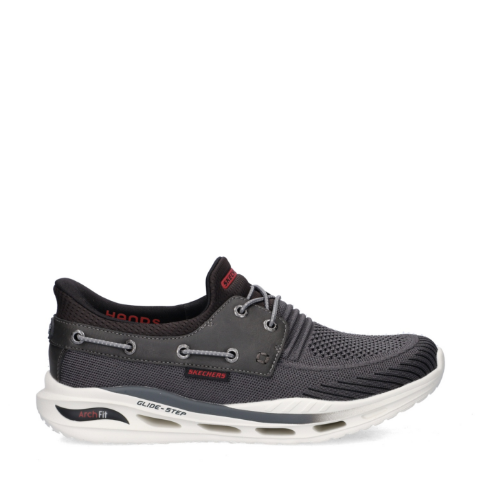 Skechers Arch Fit Orvan Starport lage sneakers – Grijs