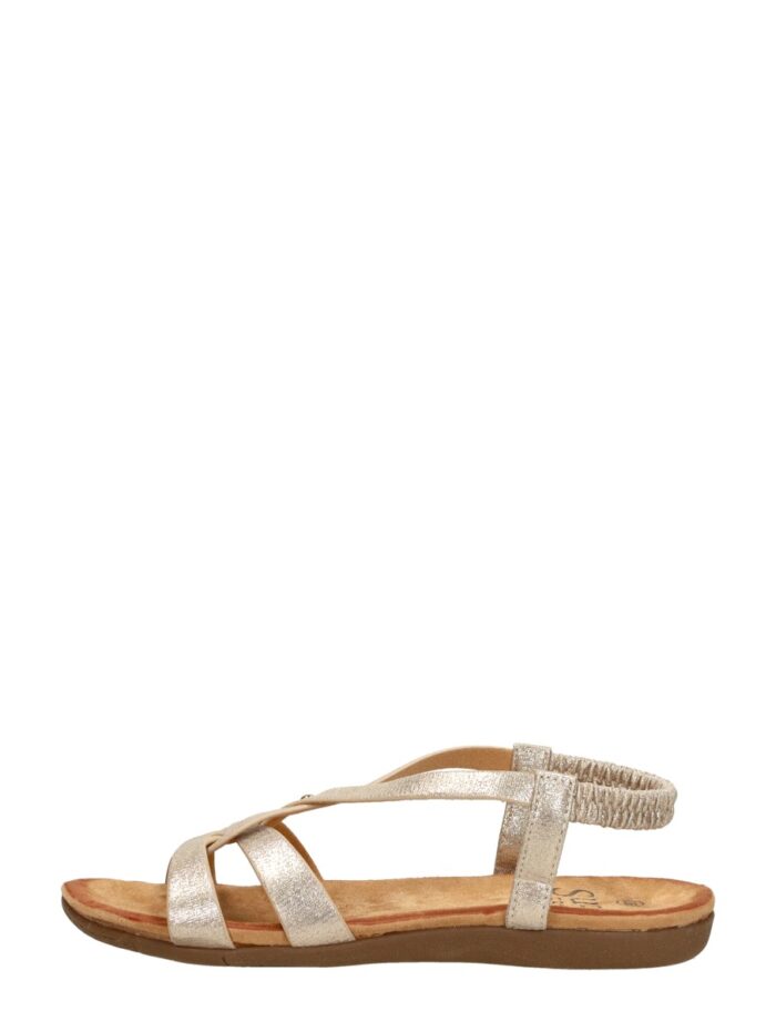 Sub55 Sandalen Plat – Goudkleur