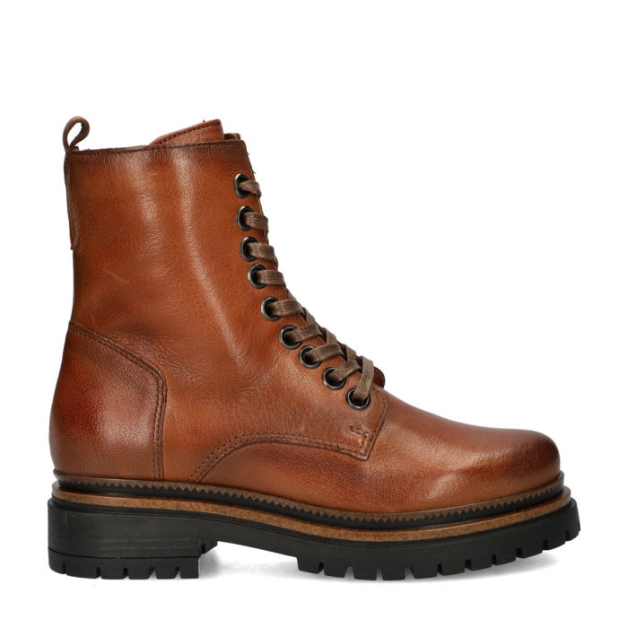 Nelson veterboots – Cognac