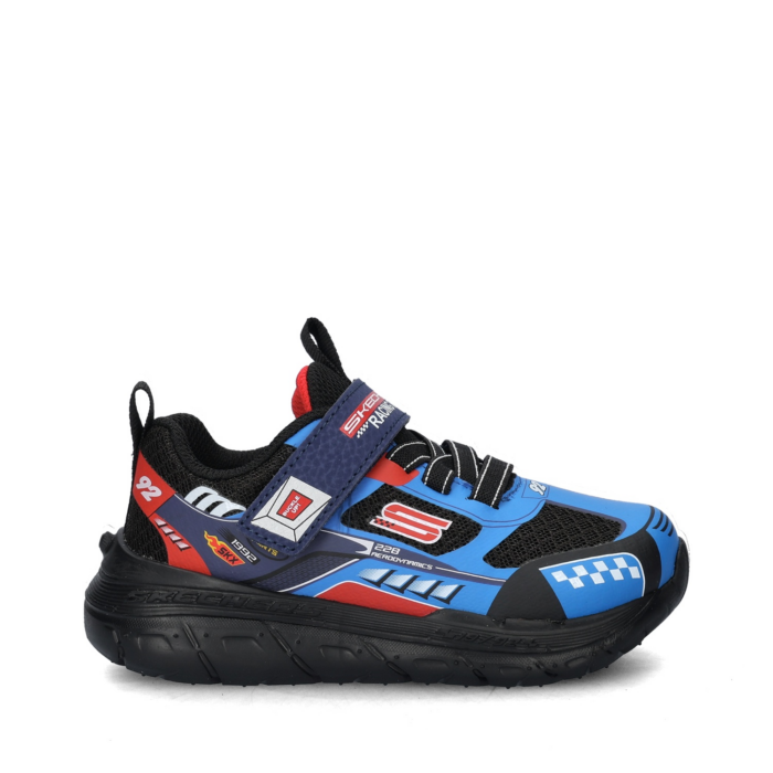 Skechers Tracks klittenbandschoenen – Blauw