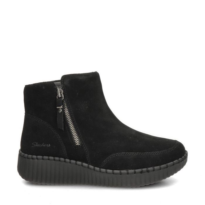 Skechers Wilshire BLVD rits- & gesloten boots – Zwart