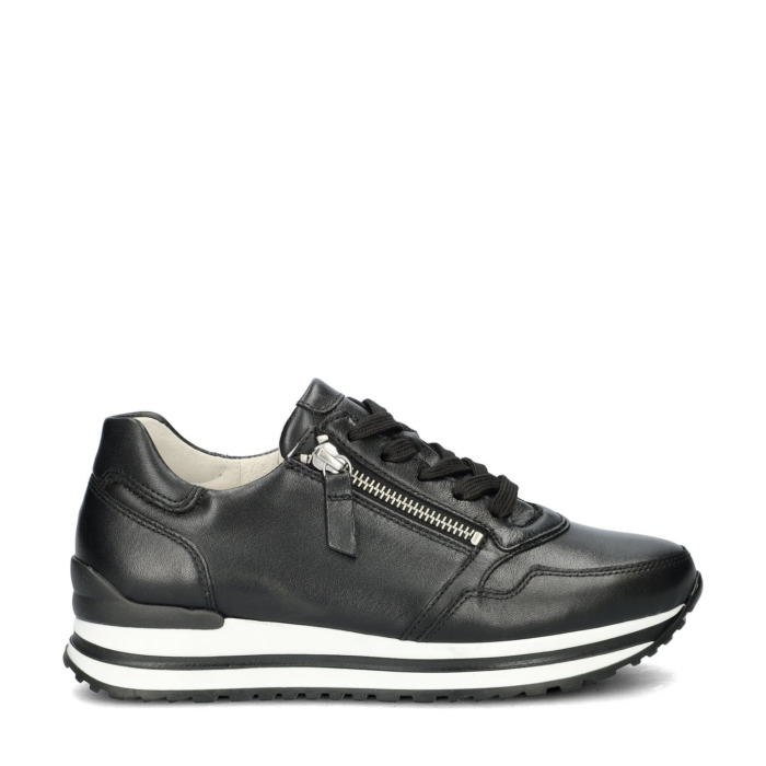 Gabor Comfort Optifit lage sneakers – Zwart