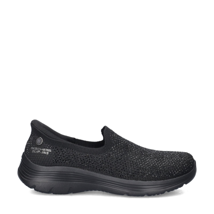 Skechers Bedford Genuine Gem instapschoenen – Zwart