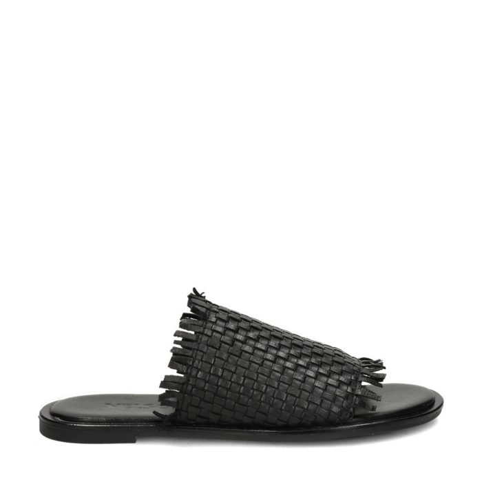 Nelson slippers – Zwart