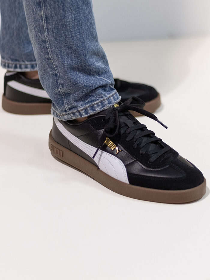 Puma Club lage sneakers – Zwart