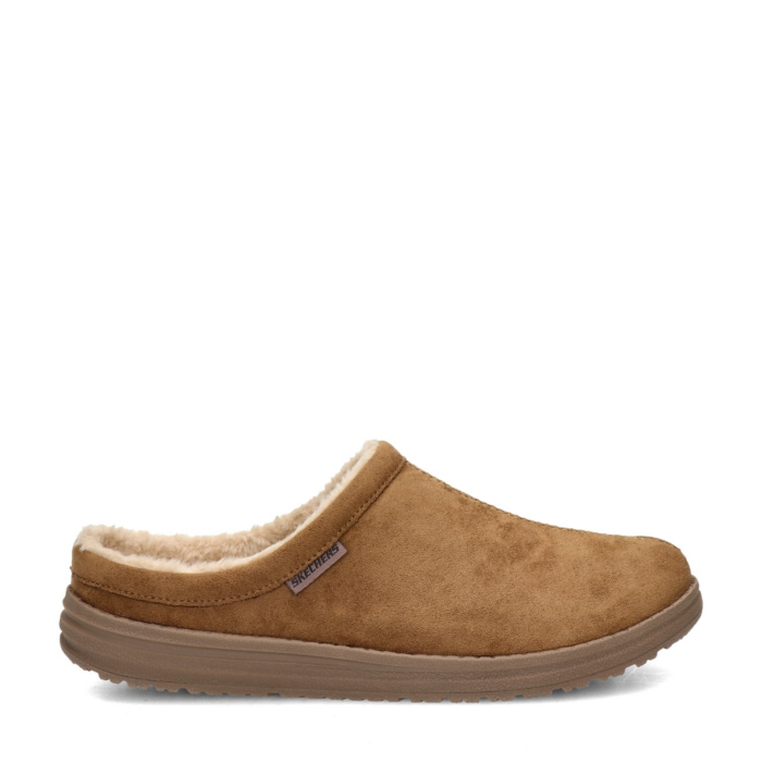 Skechers Melson pantoffels – Cognac