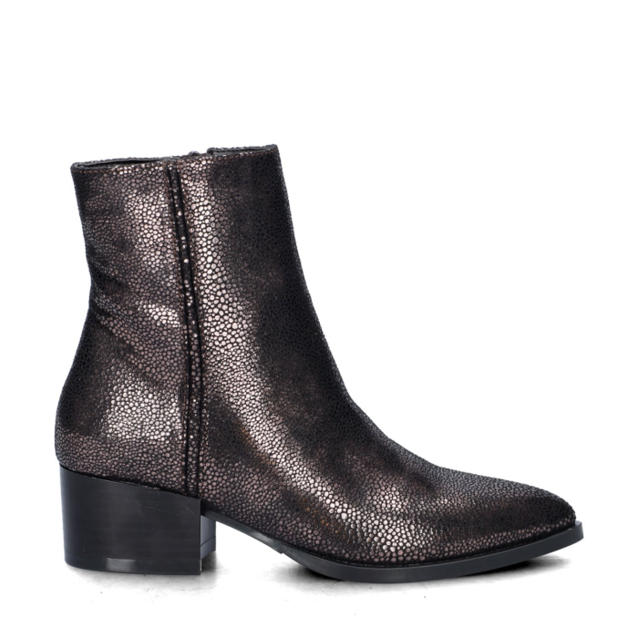 Nelson rits- & gesloten boots – Brons