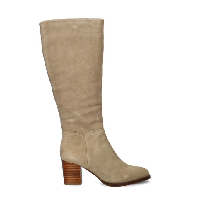 Nelson hoge laarzen – Beige