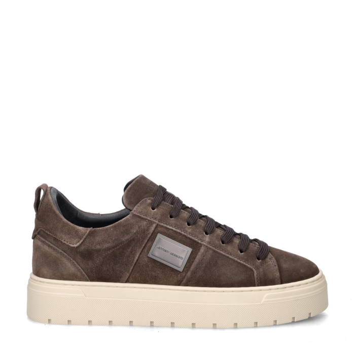 Antony Morato lage sneakers – Bruin
