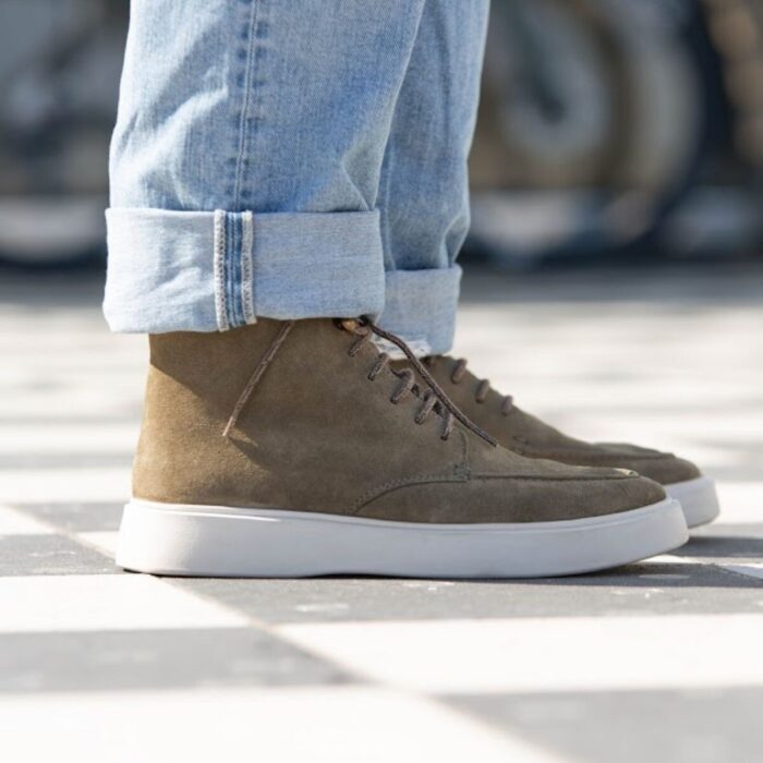Cycleur de luxe Cycleur de Luxe Veterschoenen groen Suede