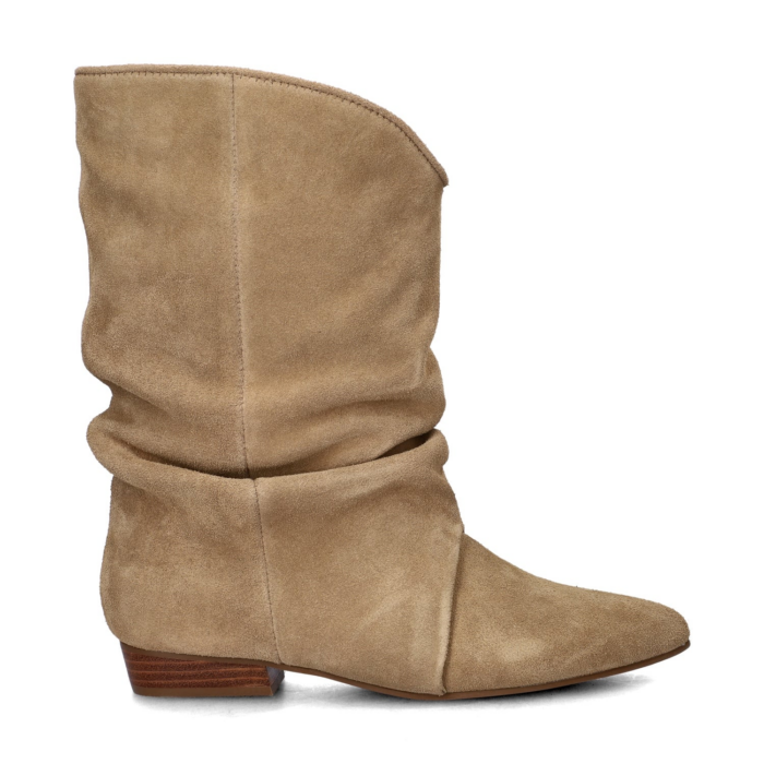 Shoecolate rits- & gesloten boots – Beige
