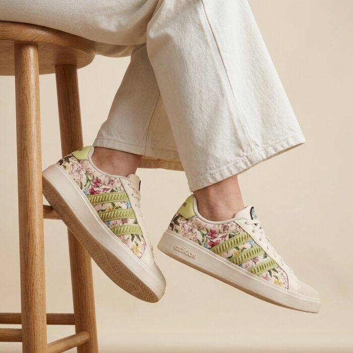 Adidas Streettalk Farm Rio Sneakers wit Textiel