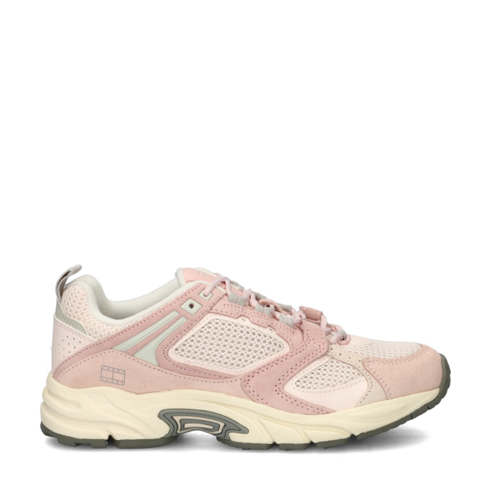 Tommy Jeans Archive 97 lage sneakers – Roze