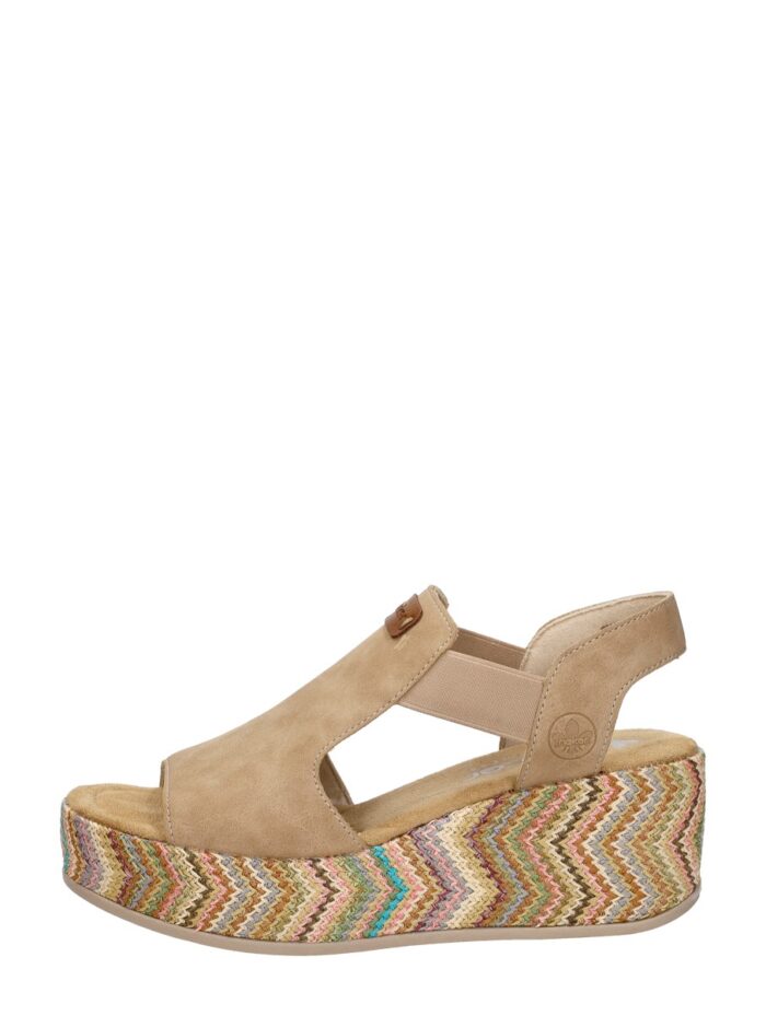 Rieker Sandalen Hak – Beige