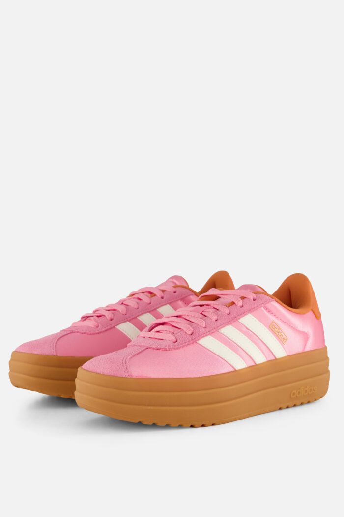 Adidas VL Court Bould Sneakers roze Textiel