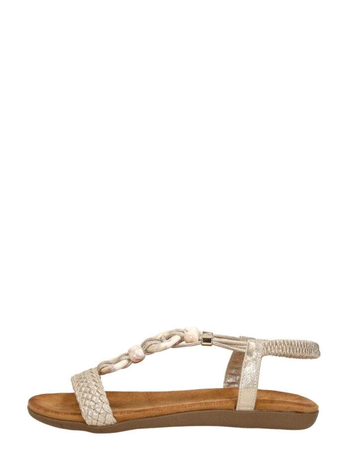 Sub55 Sandalen Plat – Goudkleur