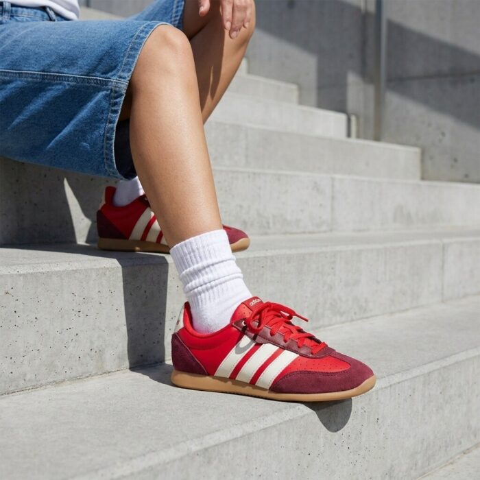 Adidas Barreda Lo Sneakers rood Synthetisch