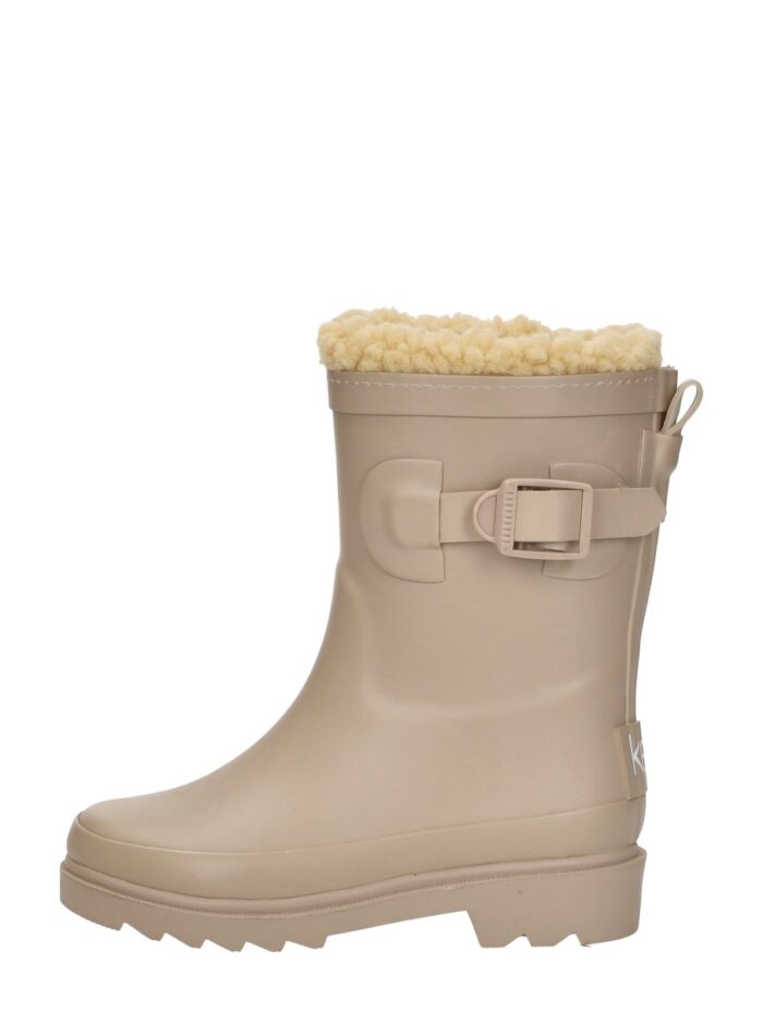 Keq Rainboots Fur – Beige