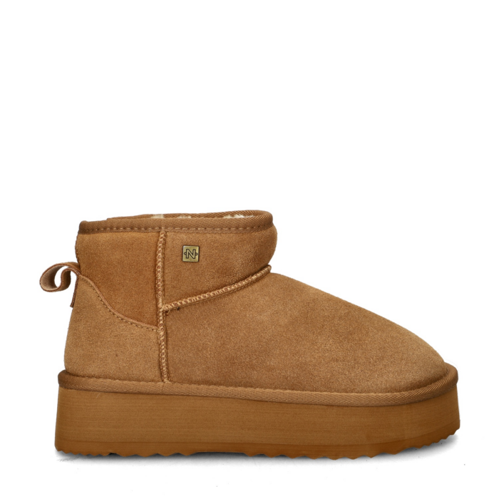 Nelson gevoerde boots – Cognac