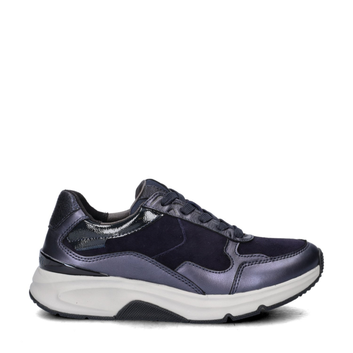 Gabor Rollingsoft lage sneakers – Blauw