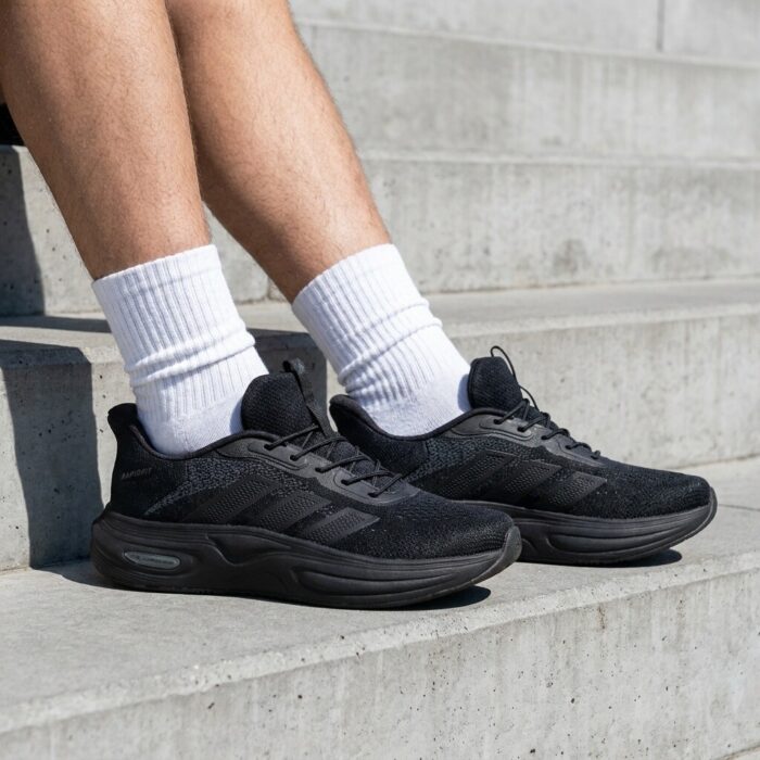 Adidas Cloudfoam Rapidfit Sneakers zwart