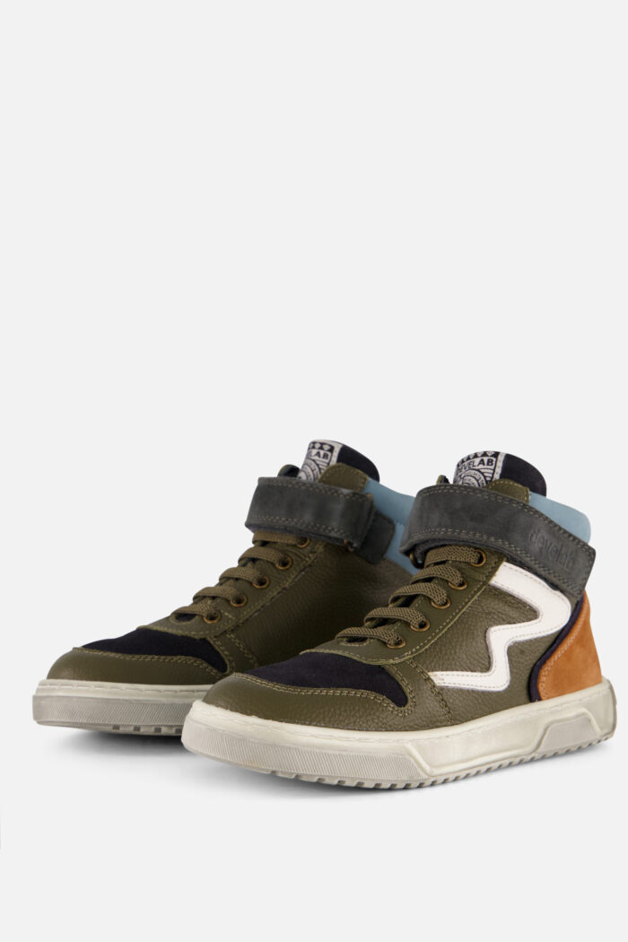 Develab Veterboots groen Leer