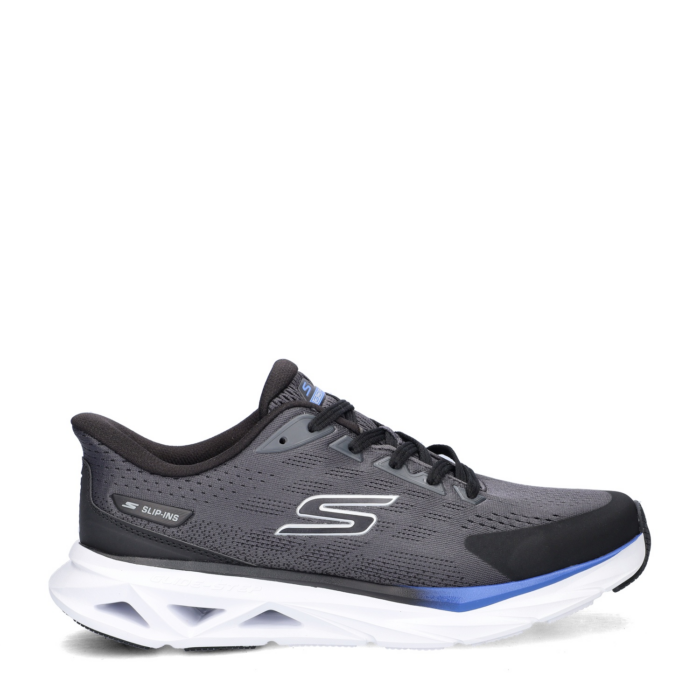 Skechers Hands Free Slip-In Glide Step Vortex lage sneakers – Grijs
