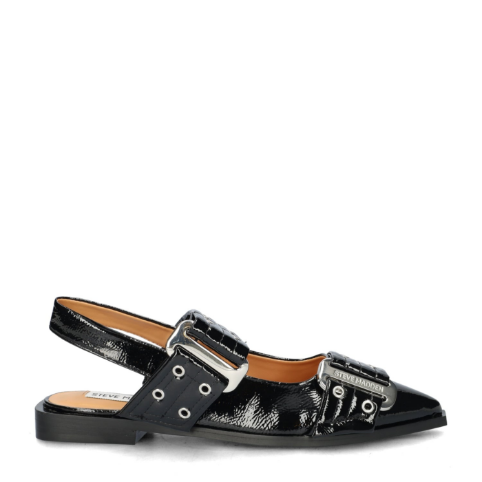 Steve Madden Grand Ave ballerinas & instappers – Zwart
