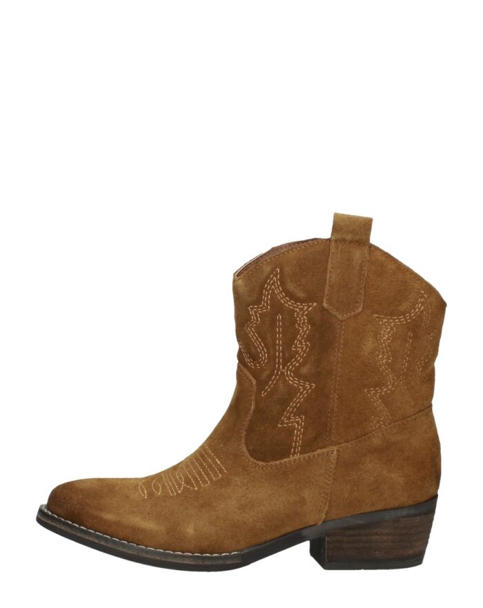 Sub55 Western Boots – Cognac