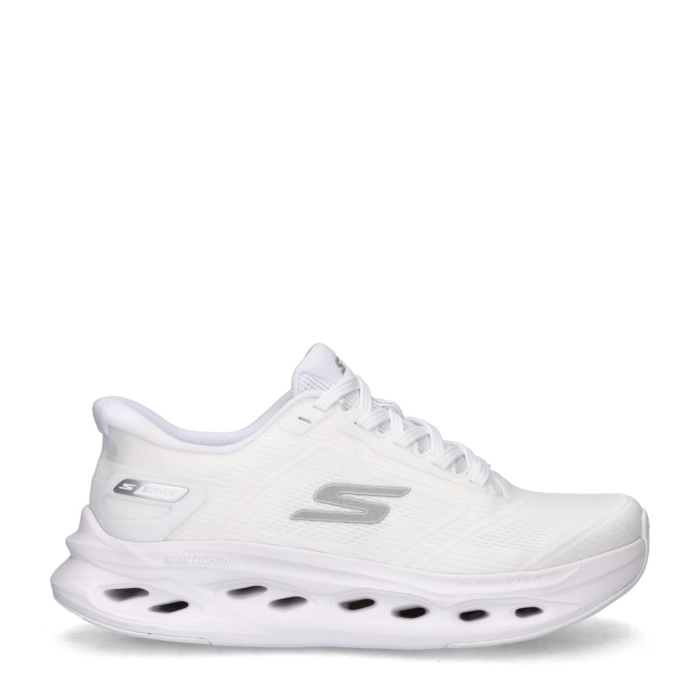 Skechers Hands Free Slip-In Max Cushioning Glide lage sneakers – Wit