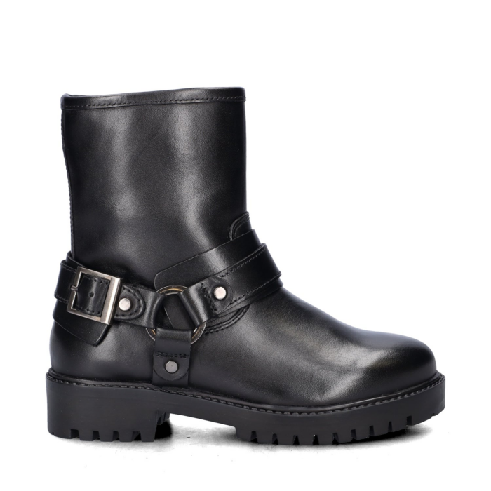 Nelson Kids bikerboots – Zwart