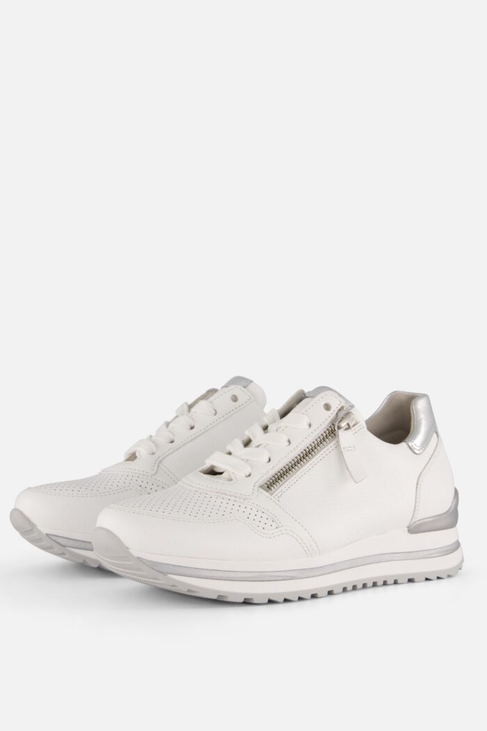 Gabor Sneakers wit Leer