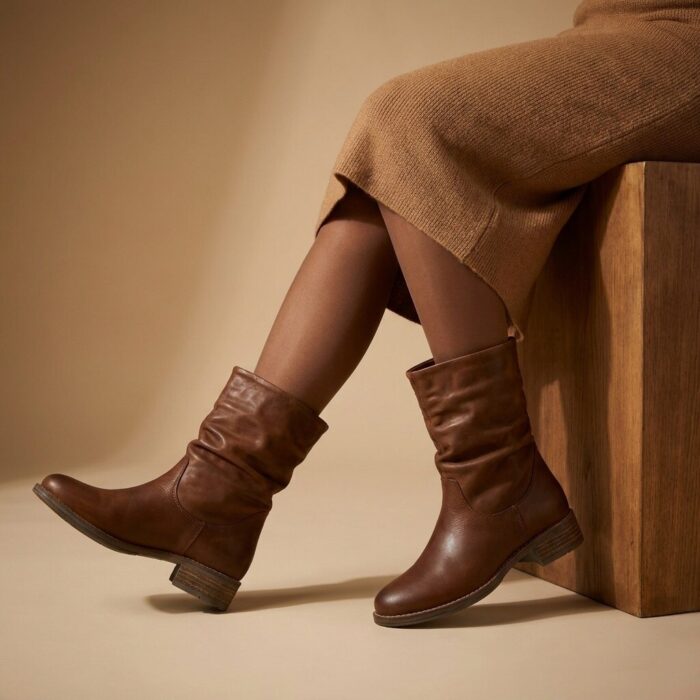 Cellini Enkellaarsjes bruin Nubuck