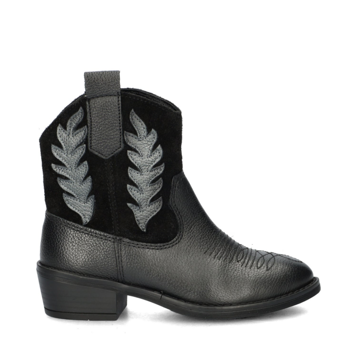 Nelson Kids cowboylaarzen – Zwart